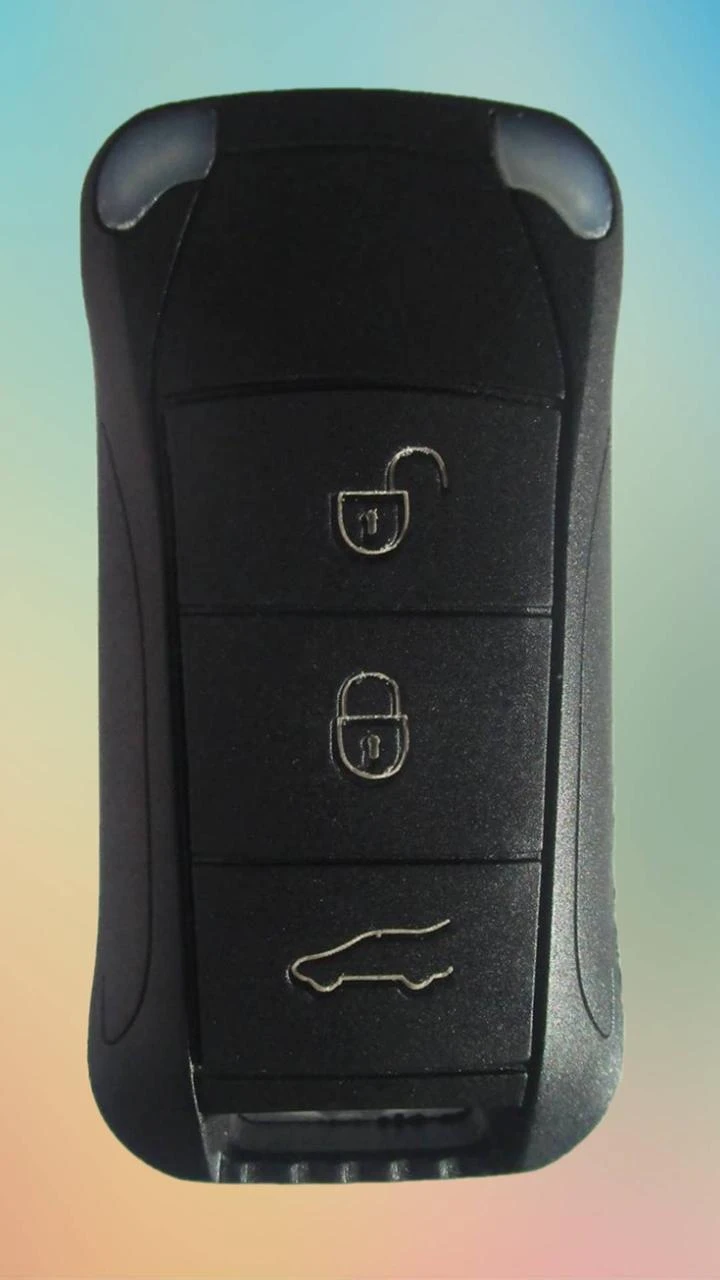 Retractable key for Porsche Cayenne 3-button remote – photo 2
